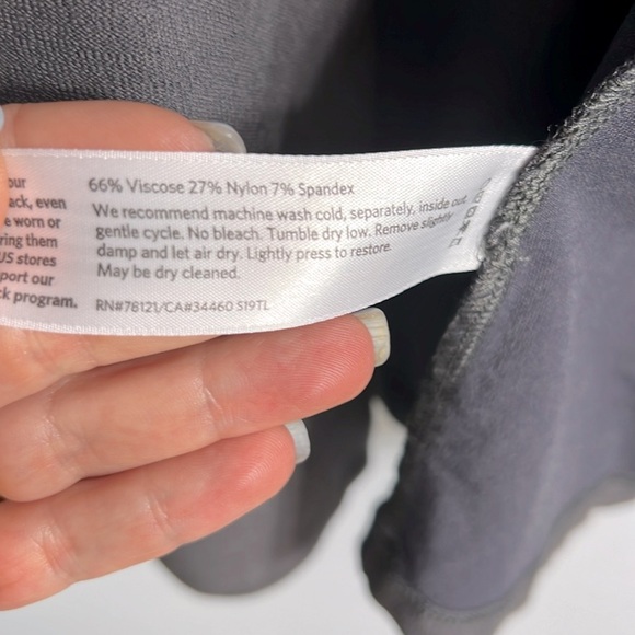 Eileen Fisher Viscose Nylon Spandex Blend Open Front Jacket Cardigan PM - Picture 5 of 7